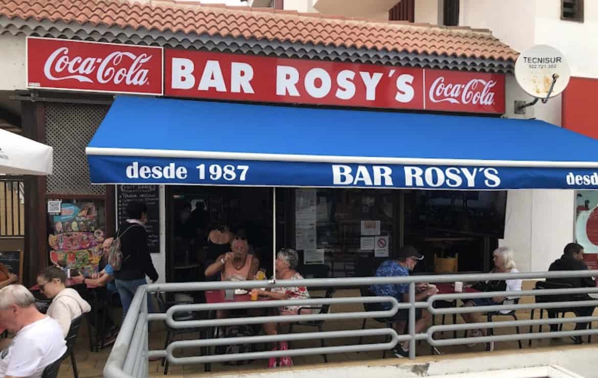 Bar Rosy’s: Café in Playa de las Américas auf Teneriffa
