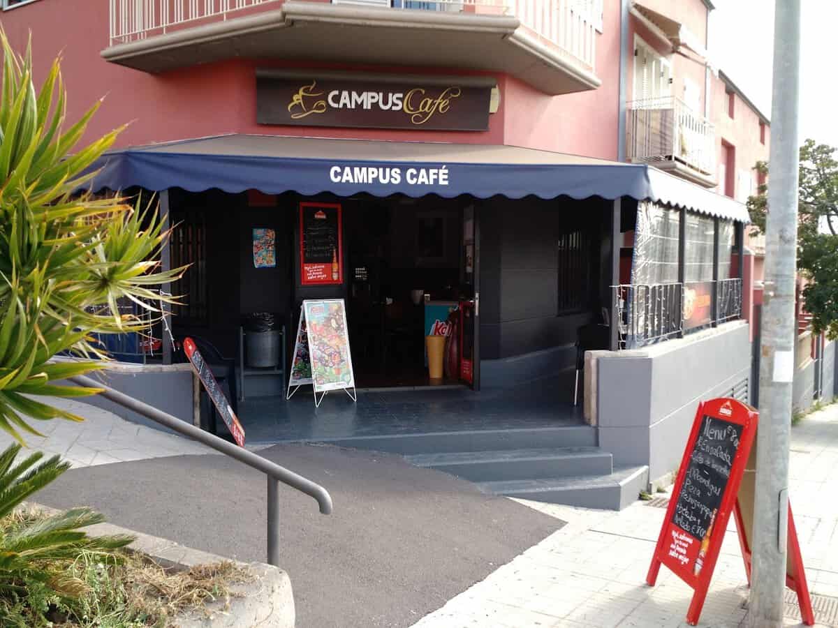 Campus Café: Imbiss in La Laguna auf Teneriffa