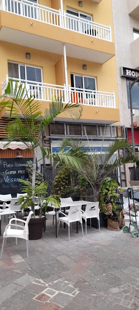 Los Christianos: Café in Arona auf Teneriffa