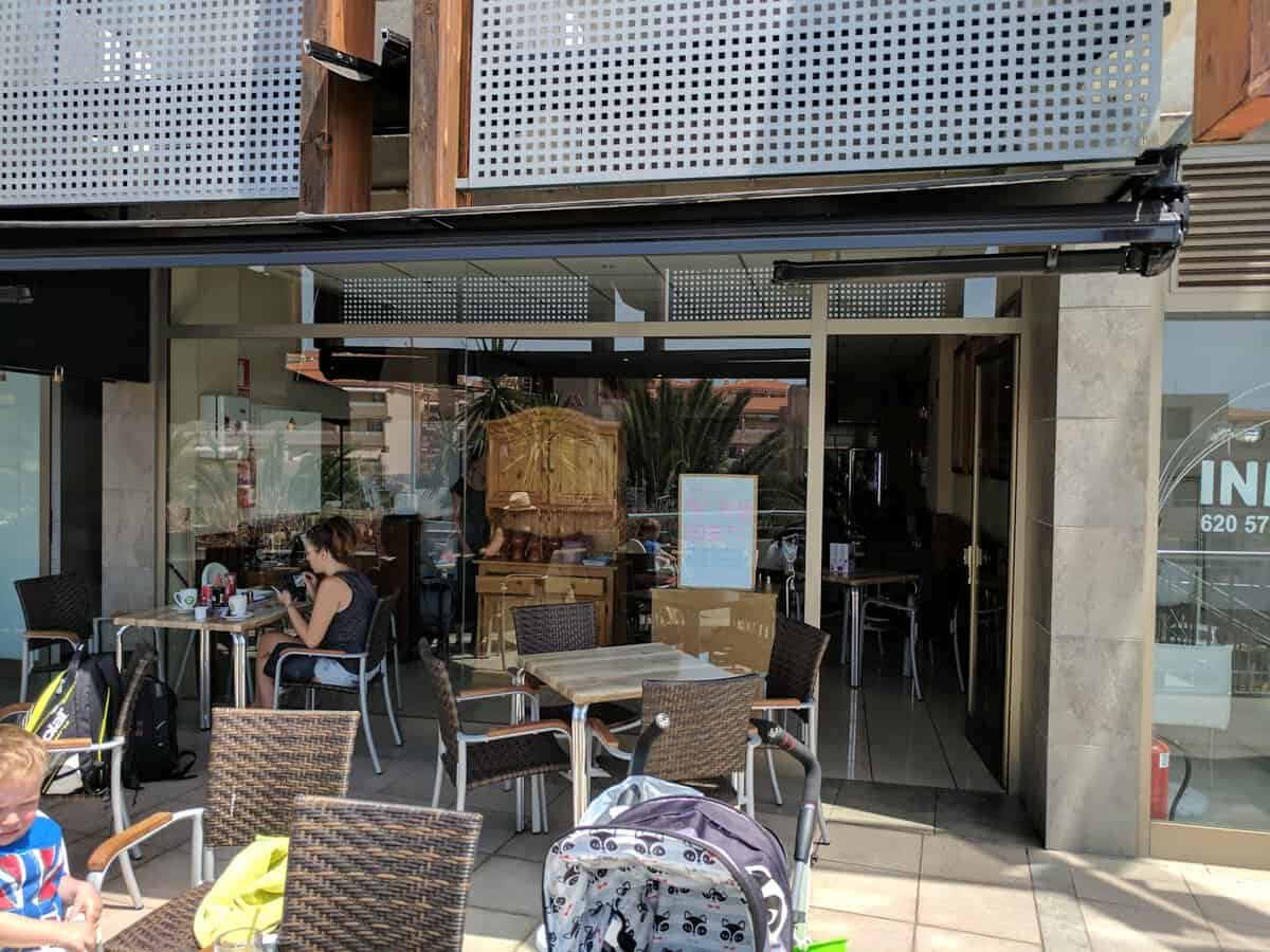 Olive Garden Deli: Café in Los Cristianos auf Teneriffa