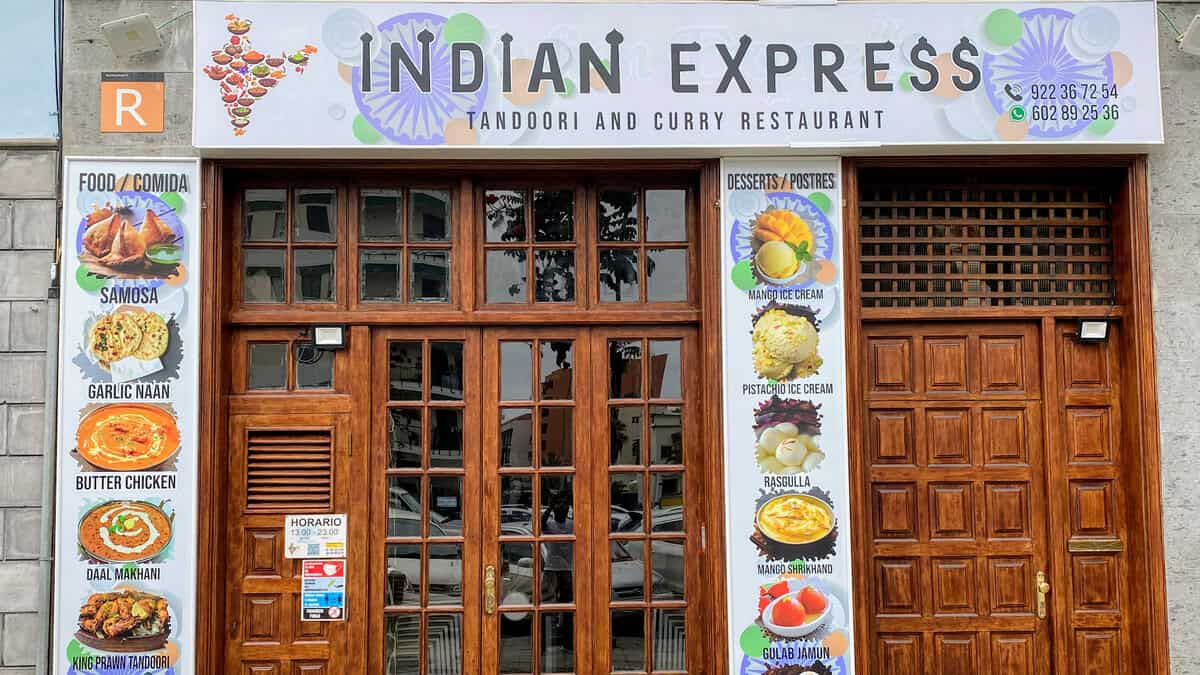 Restaurante Indian Express: Indisches Restaurant in Puerto de la Cruz auf Teneriffa