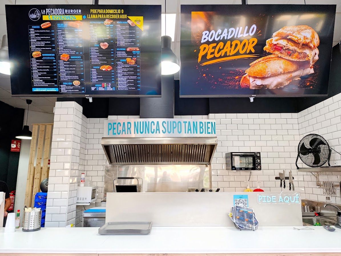 La Pecadora Burger: Burger-Restaurant in La Cuesta