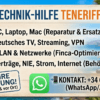 IT- & Technik-Hilfe vor Ort auf Teneriffa – 30 Jahre Erfahrung